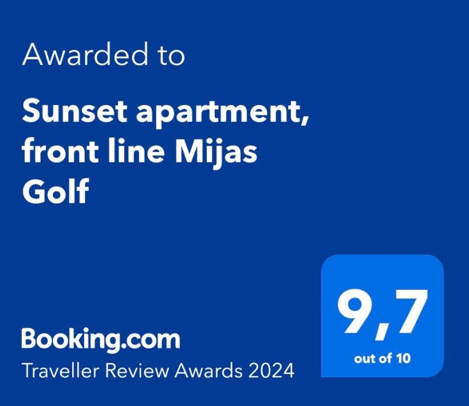 Sunset Apartment, Front Line Mijas Golf Exterior photo